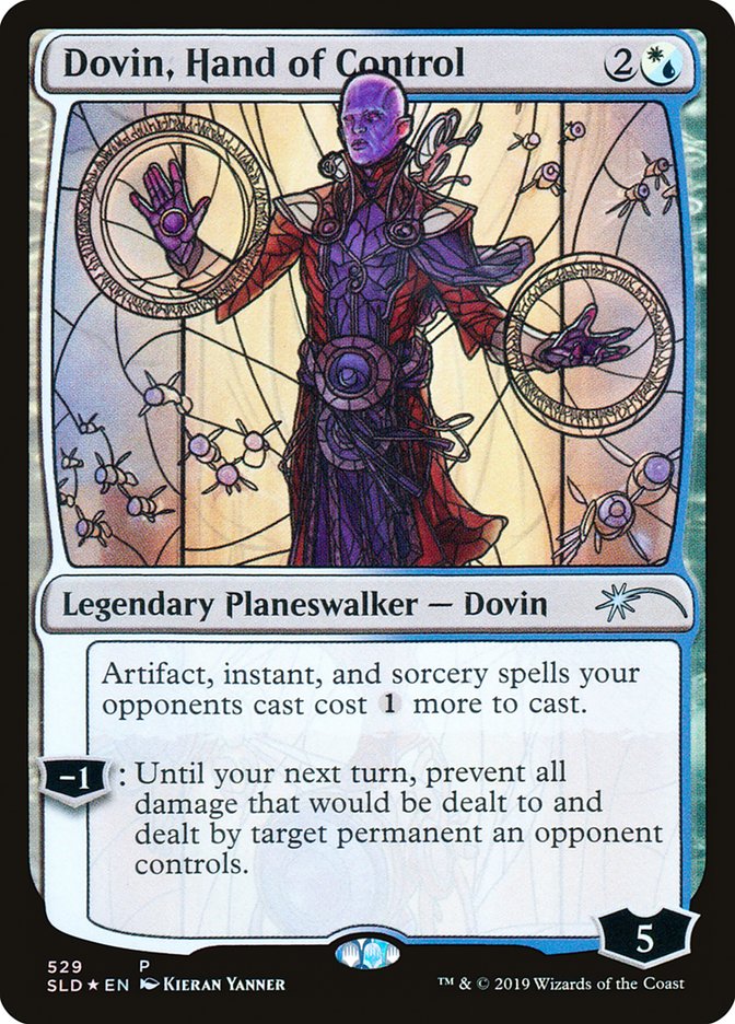 Dovin, Hand of Control (Stained Glass) [Secret Lair Drop Promos] | Eastridge Sports Cards & Games