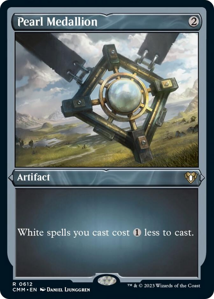 Pearl Medallion (Foil Etched) [Commander Masters] | Eastridge Sports Cards & Games