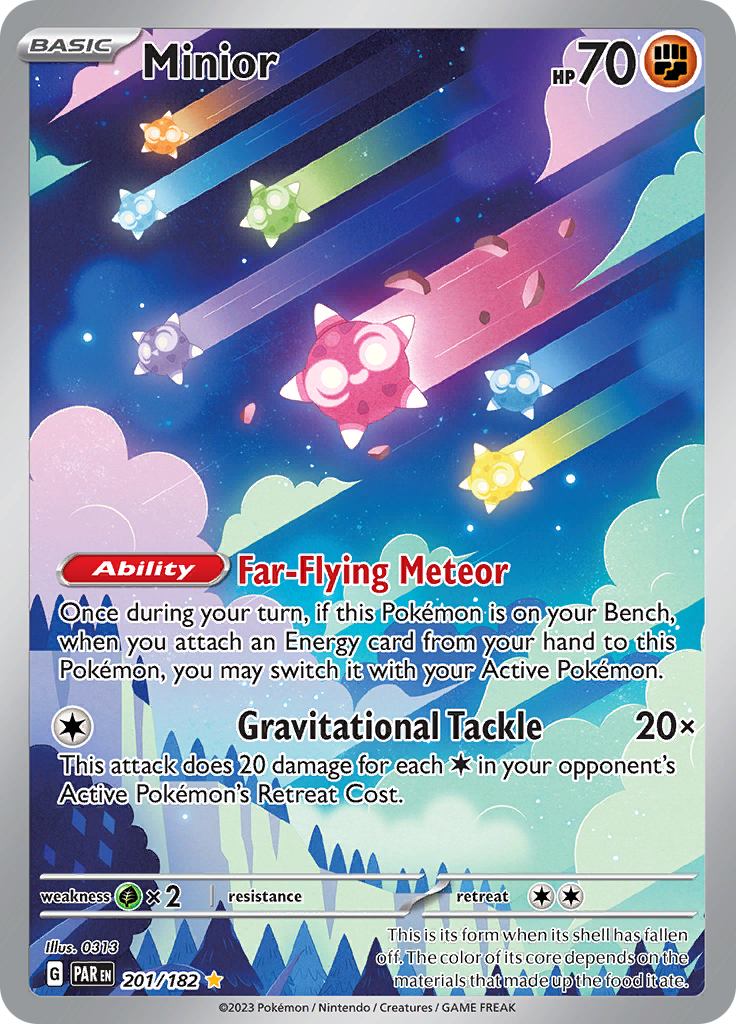 Minior (201/182) [Scarlet & Violet: Paradox Rift] | Eastridge Sports Cards & Games