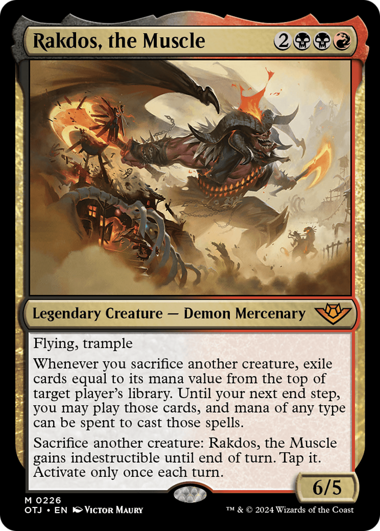 Rakdos, the Muscle [Outlaws of Thunder Junction] | Eastridge Sports Cards & Games