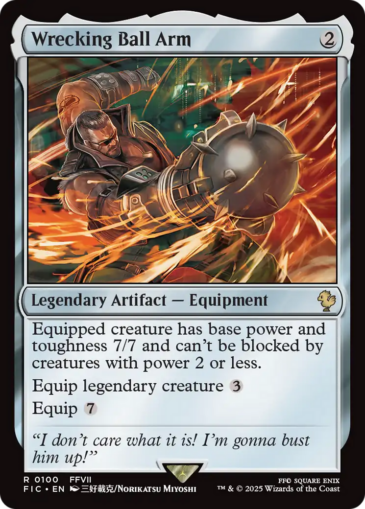 Wrecking Ball Arm [FINAL FANTASY Commander] | Eastridge Sports Cards & Games