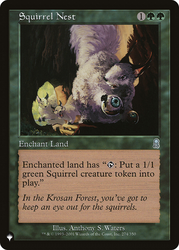 Squirrel Nest [The List Reprints] | Eastridge Sports Cards & Games