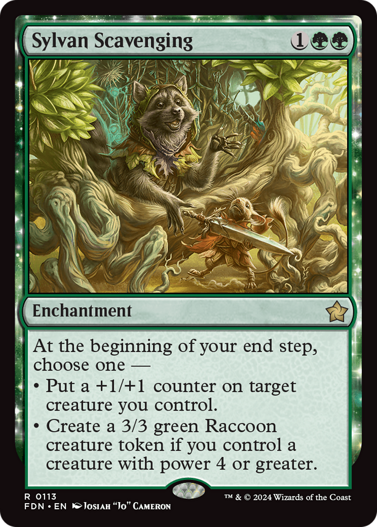 Sylvan Scavenging [Foundations] | Eastridge Sports Cards & Games