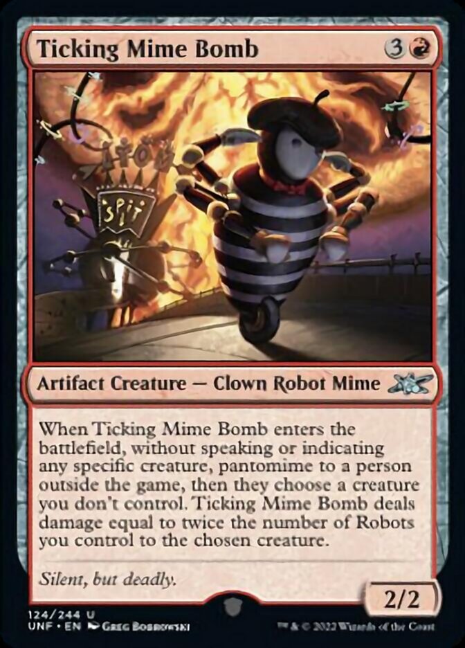 Ticking Mime Bomb [Unfinity] | Eastridge Sports Cards & Games