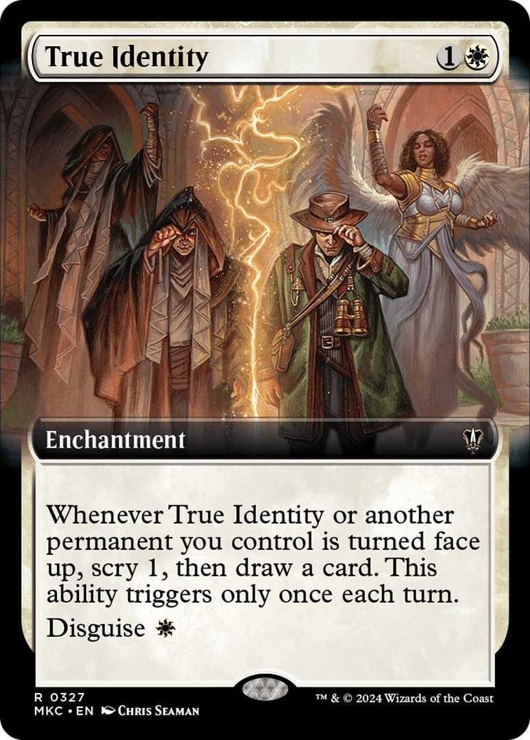 True Identity (Extended Art) [Murders at Karlov Manor Commander] | Eastridge Sports Cards & Games