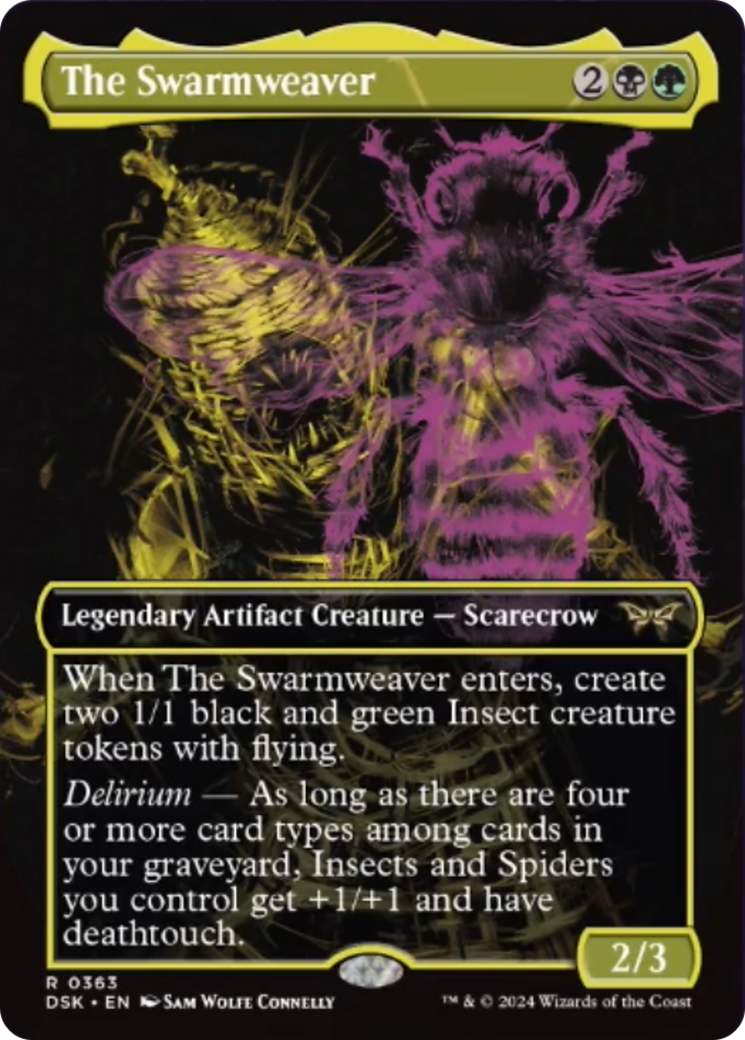 The Swarmweaver (Showcase) [Duskmourn: House of Horror] | Eastridge Sports Cards & Games