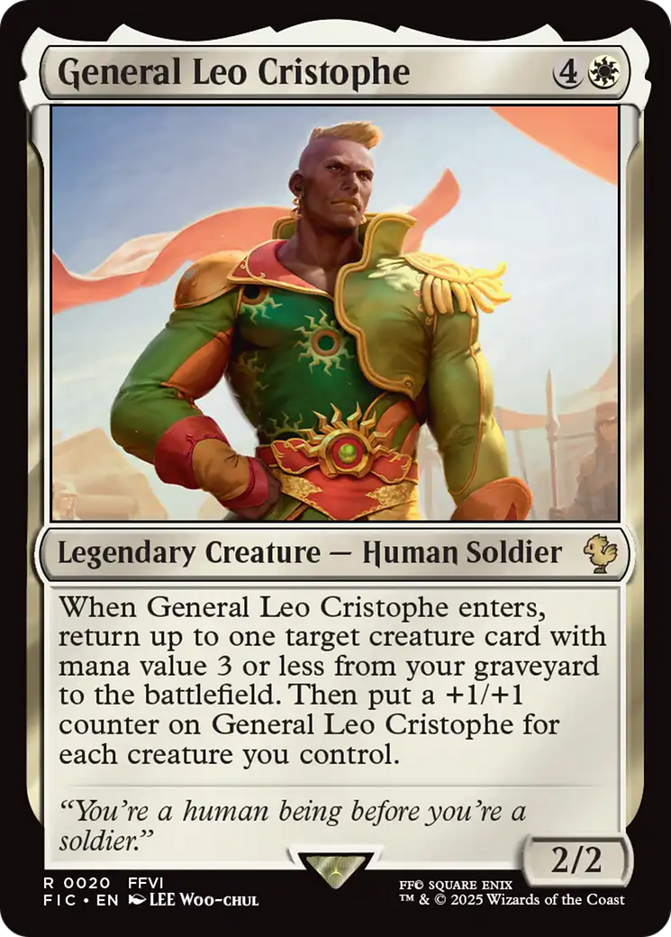 General Leo Cristophe [FINAL FANTASY Commander] | Eastridge Sports Cards & Games
