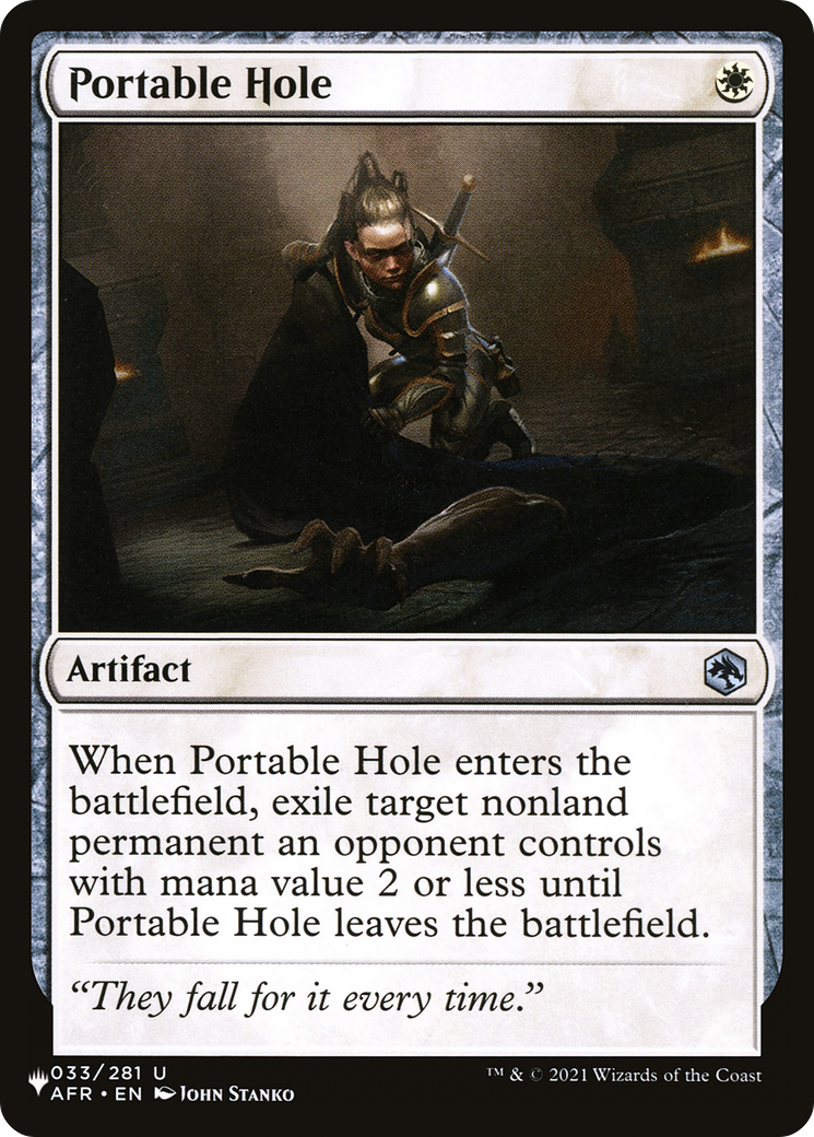 Portable Hole [The List] | Eastridge Sports Cards & Games
