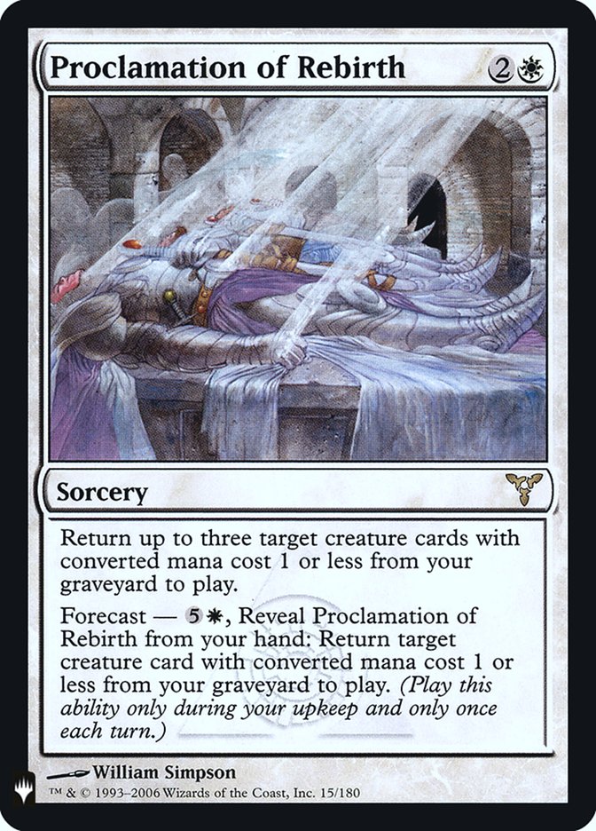 Proclamation of Rebirth [Mystery Booster] | Eastridge Sports Cards & Games