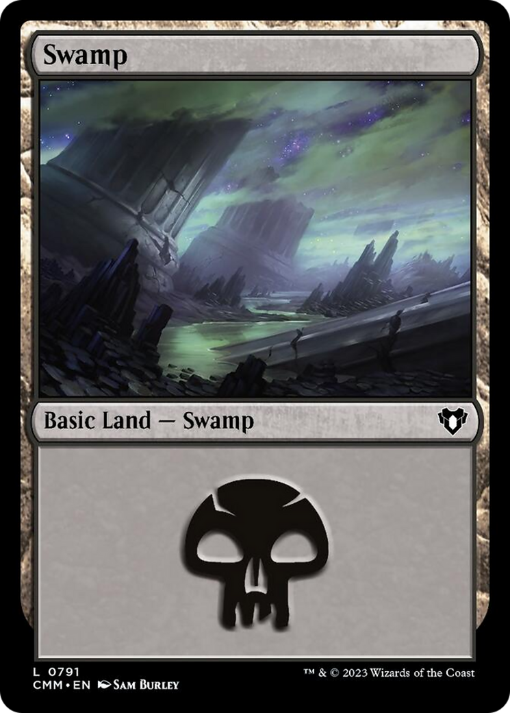 Swamp (791) [Commander Masters] | Eastridge Sports Cards & Games