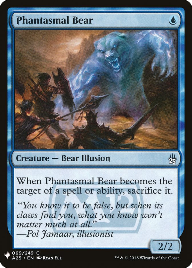 Phantasmal Bear [Mystery Booster] | Eastridge Sports Cards & Games