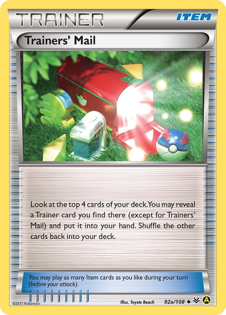 Trainers' Mail (92a/108) [Alternate Art Promos] | Eastridge Sports Cards & Games