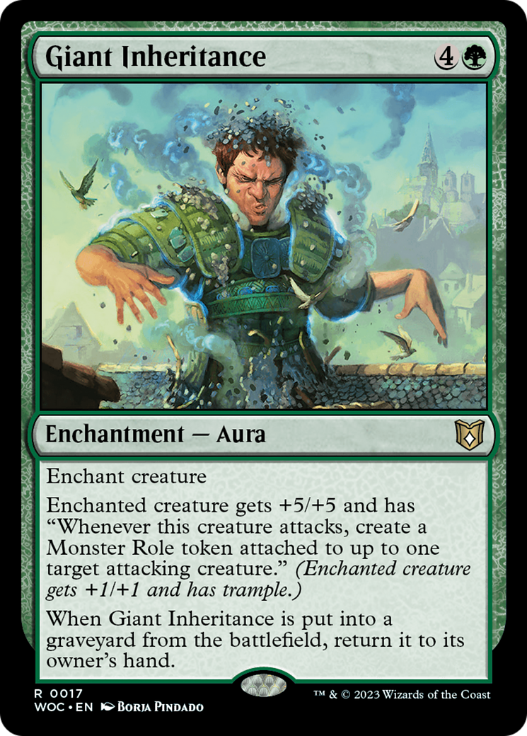 Giant Inheritance [Wilds of Eldraine Commander] | Eastridge Sports Cards & Games