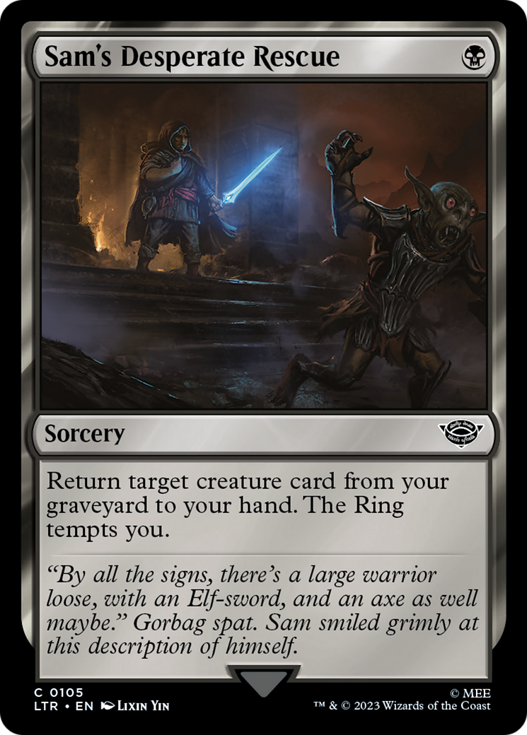 Sam's Desperate Rescue [The Lord of the Rings: Tales of Middle-Earth] | Eastridge Sports Cards & Games