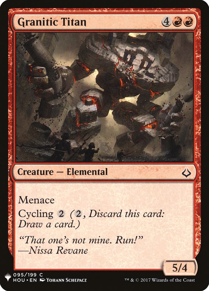 Granitic Titan [Mystery Booster] | Eastridge Sports Cards & Games