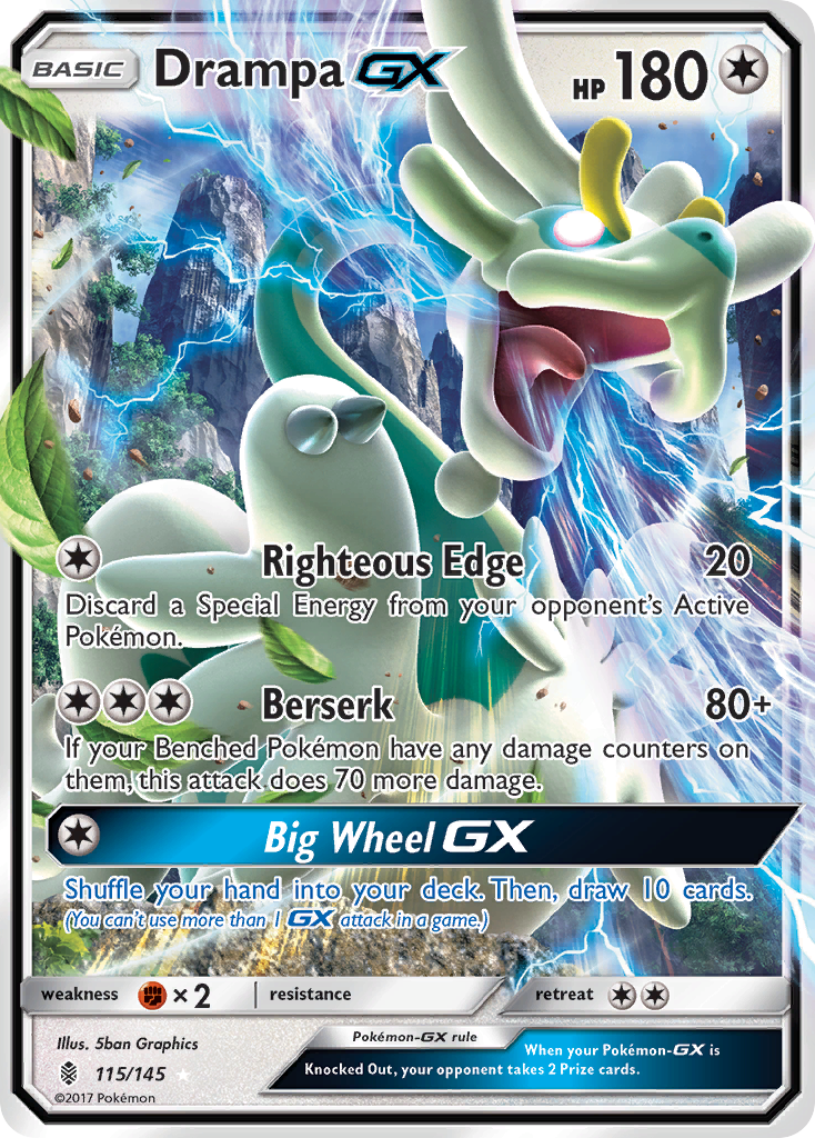 Drampa GX (115/145) [Sun & Moon: Guardians Rising] | Eastridge Sports Cards & Games