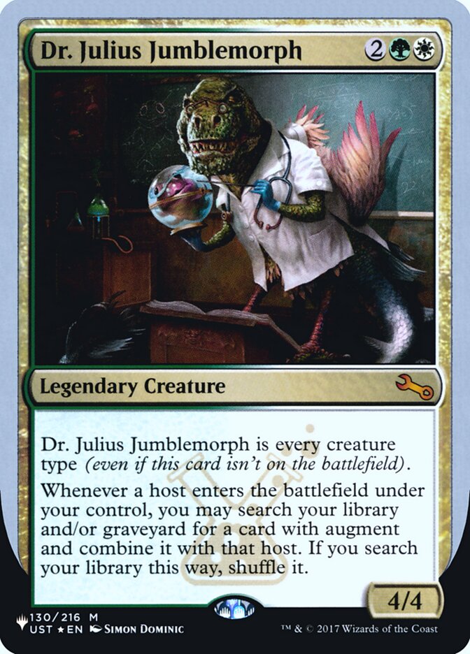 Dr. Julius Jumblemorph (Unfinity Foil Edition) [The List] | Eastridge Sports Cards & Games