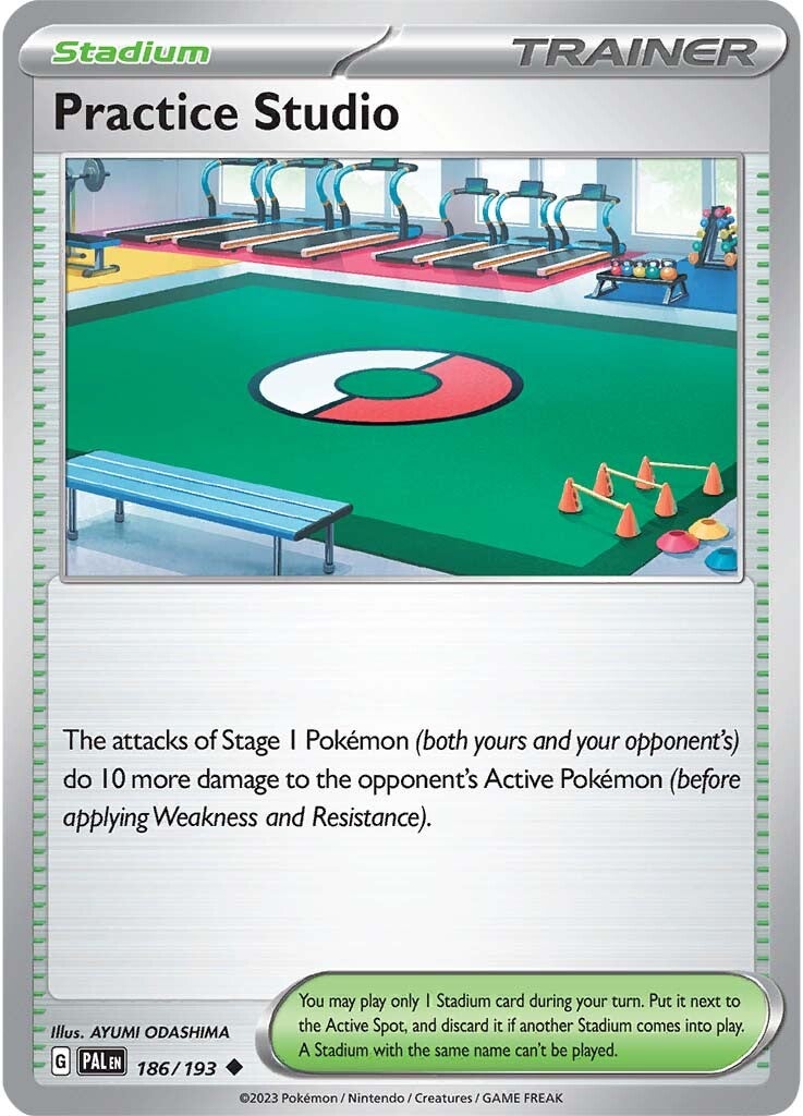 Practice Studio (186/193) [Scarlet & Violet: Paldea Evolved] | Eastridge Sports Cards & Games