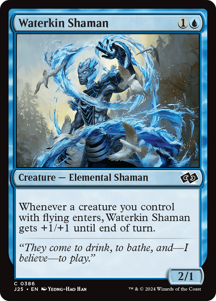 Waterkin Shaman [Foundations Jumpstart] | Eastridge Sports Cards & Games