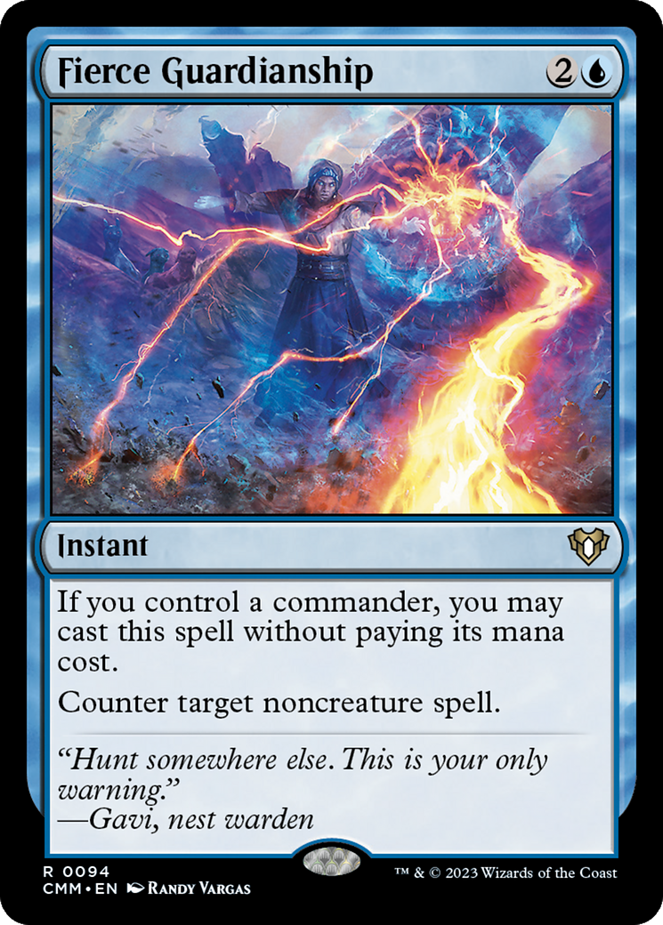 Fierce Guardianship [Commander Masters] | Eastridge Sports Cards & Games
