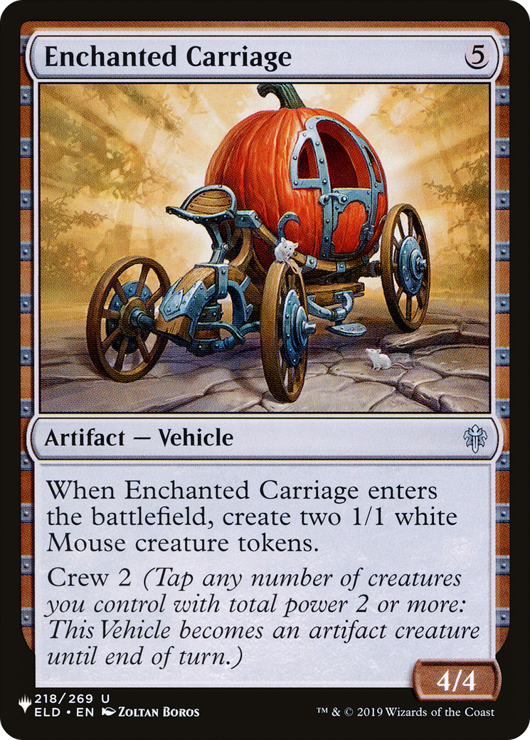 Enchanted Carriage [The List] | Eastridge Sports Cards & Games