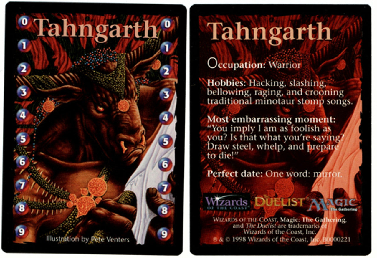 Tahngarth Life Counter Token [Media Promos] | Eastridge Sports Cards & Games