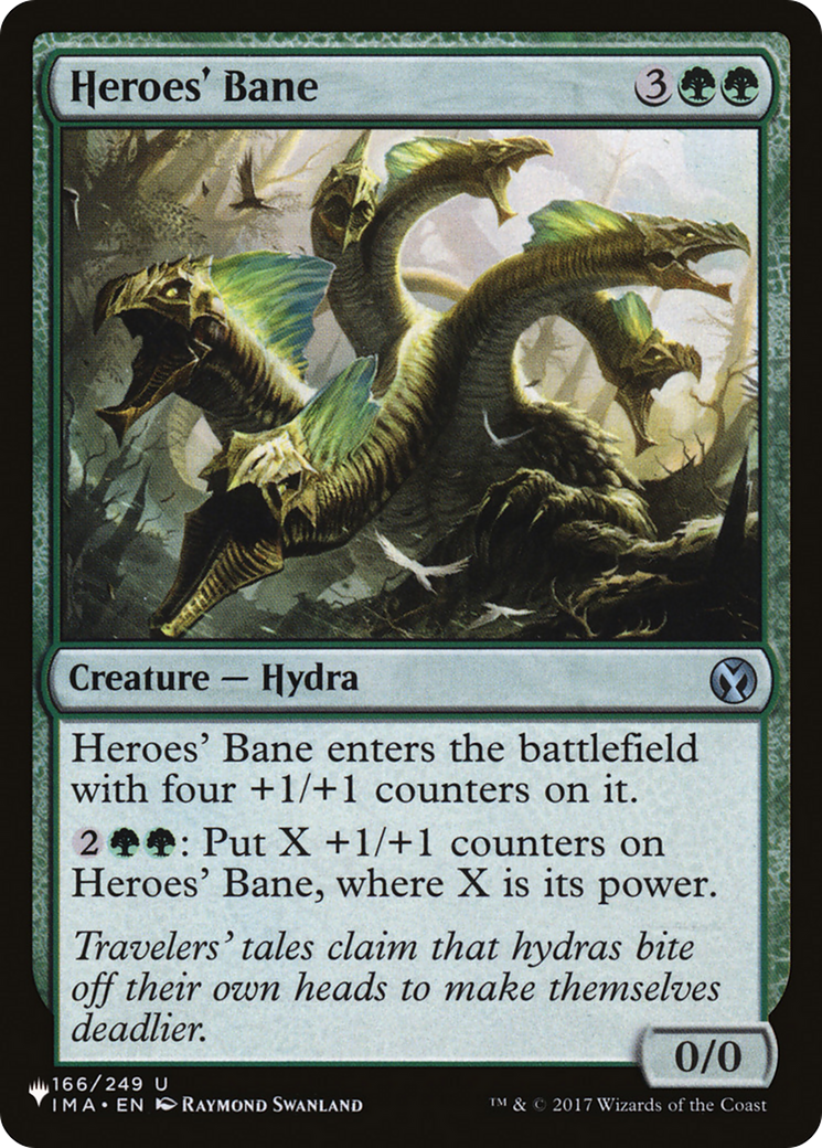 Heroes' Bane [The List Reprints] | Eastridge Sports Cards & Games