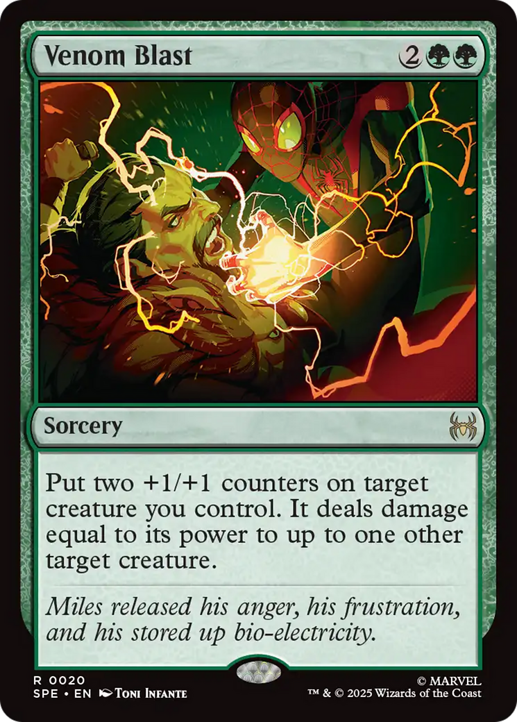 Venom Blast [Marvel's Spider-Man: Eternal-Legal] | Eastridge Sports Cards & Games
