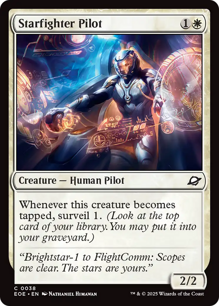 Starfighter Pilot [Edge of Eternities] | Eastridge Sports Cards & Games