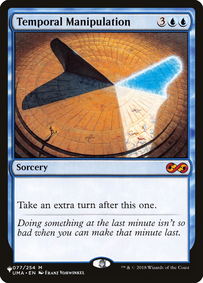 Temporal Manipulation [The List] | Eastridge Sports Cards & Games
