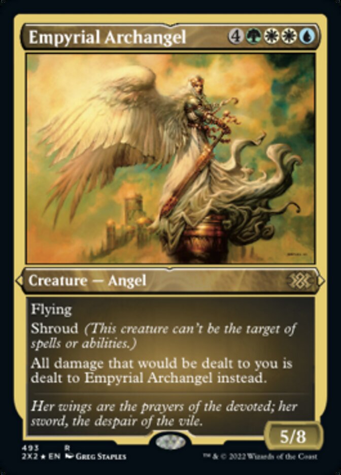 Empyrial Archangel (Foil Etched) [Double Masters 2022] | Eastridge Sports Cards & Games