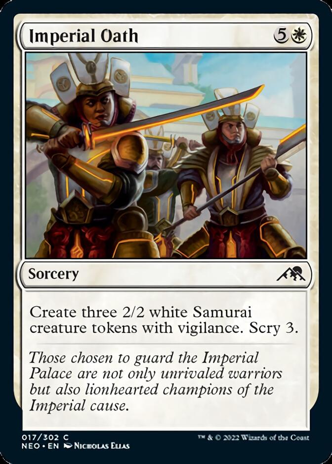 Imperial Oath [Kamigawa: Neon Dynasty] | Eastridge Sports Cards & Games