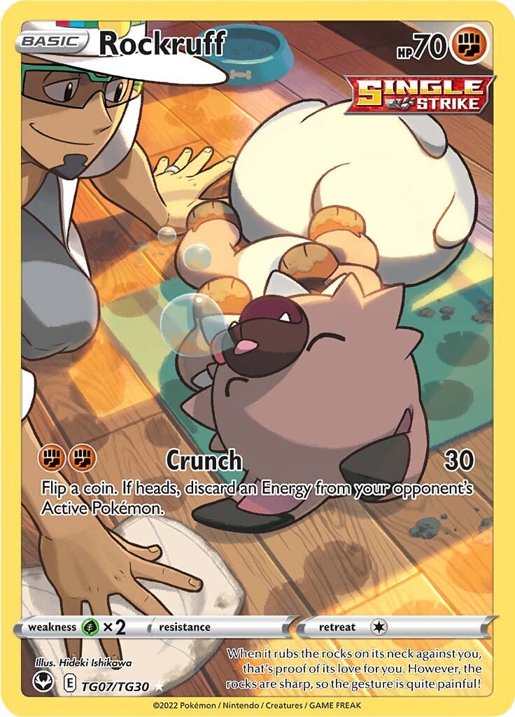 Rockruff (TG07/TG30) [Sword & Shield: Silver Tempest] | Eastridge Sports Cards & Games