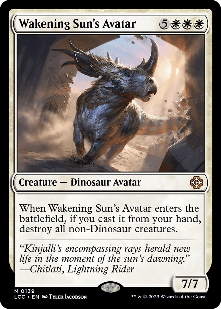 Wakening Sun's Avatar [The Lost Caverns of Ixalan Commander] | Eastridge Sports Cards & Games