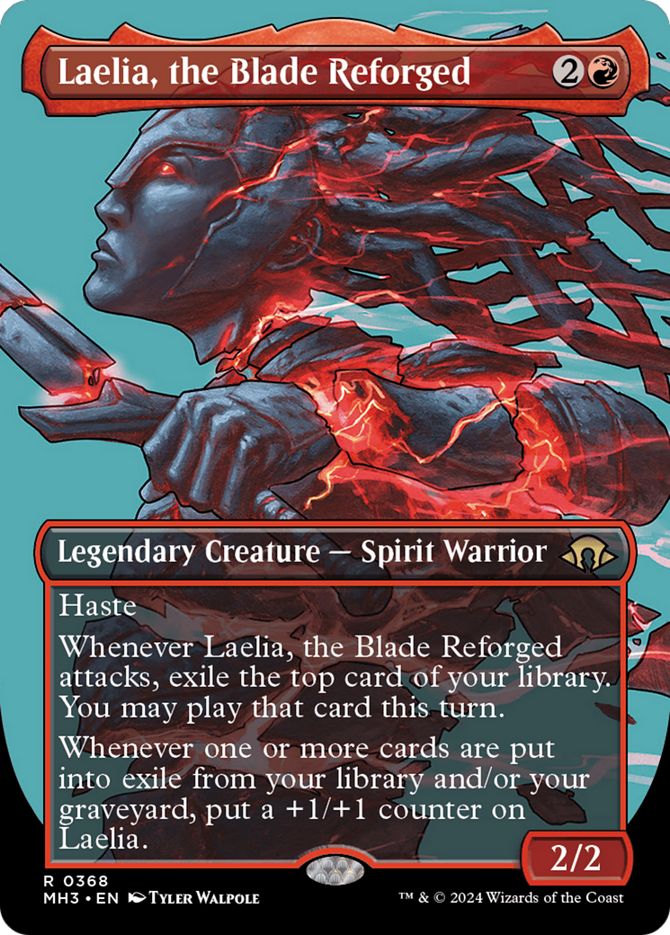 Laelia, the Blade Reforged (Borderless) [Modern Horizons 3] | Eastridge Sports Cards & Games