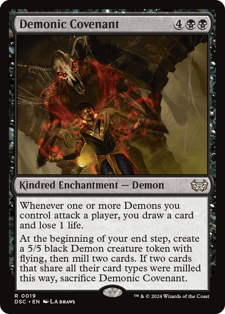 Demonic Covenant [Duskmourn: House of Horror Commander] | Eastridge Sports Cards & Games