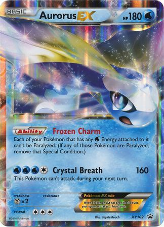 Aurorus EX (XY102) (Jumbo Card) [XY: Black Star Promos] | Eastridge Sports Cards & Games