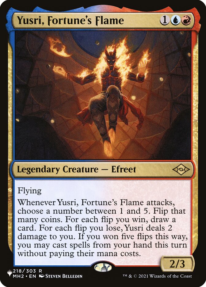 Yusri, Fortune's Flame [Secret Lair: Heads I Win, Tails You Lose] | Eastridge Sports Cards & Games