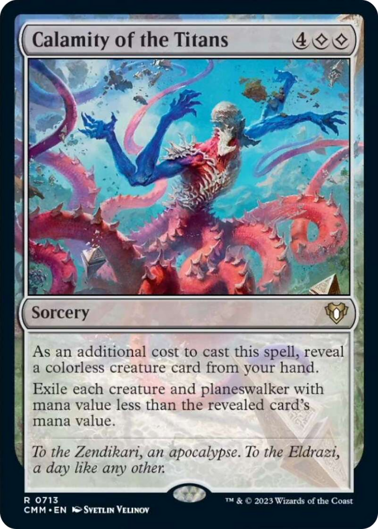 Calamity of the Titans [Commander Masters] | Eastridge Sports Cards & Games