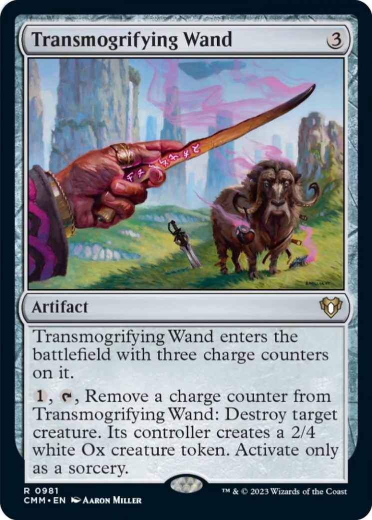 Transmogrifying Wand [Commander Masters] | Eastridge Sports Cards & Games