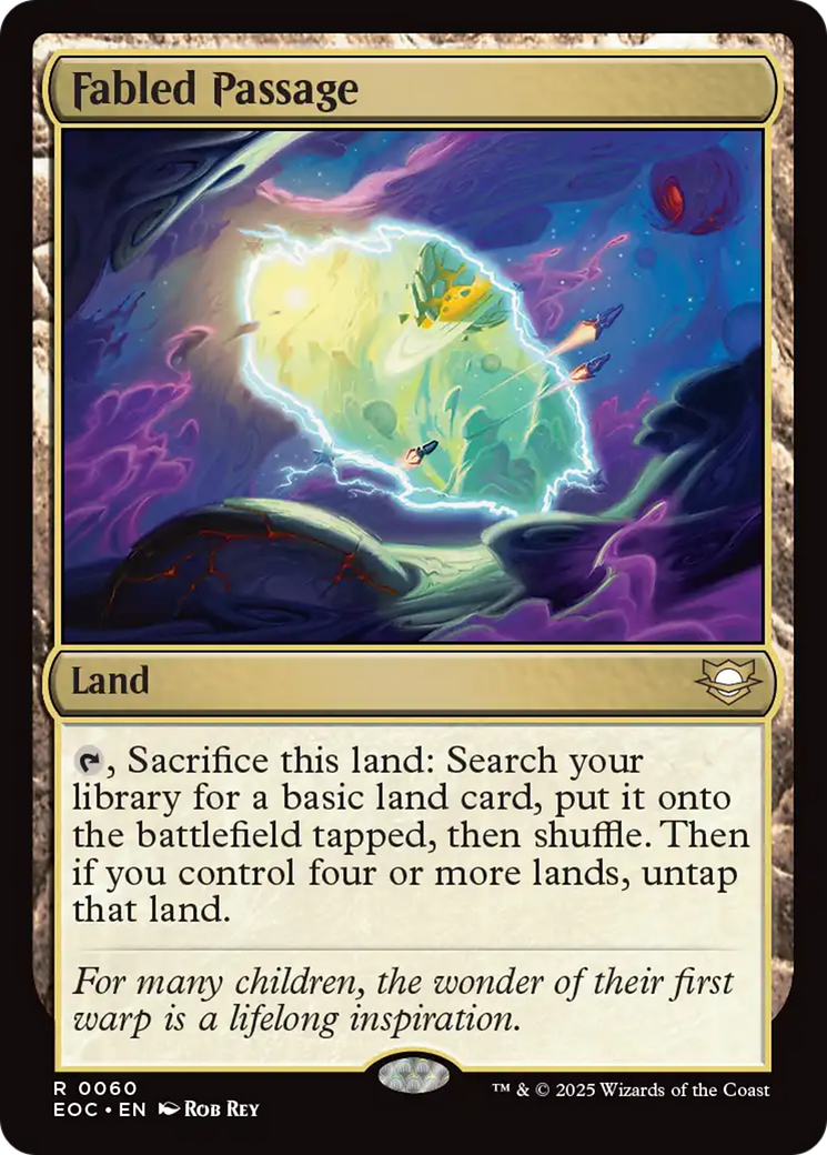 Fabled Passage [Edge of Eternities Commander] | Eastridge Sports Cards & Games