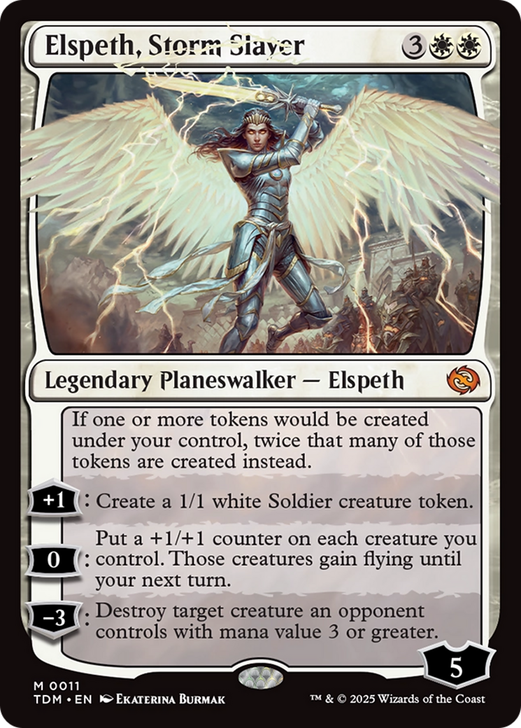 Elspeth, Storm Slayer [Tarkir: Dragonstorm] | Eastridge Sports Cards & Games