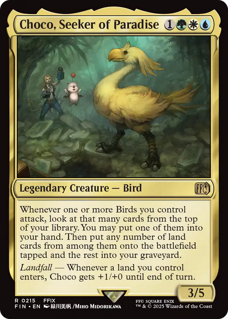 Choco, Seeker of Paradise [FINAL FANTASY] | Eastridge Sports Cards & Games