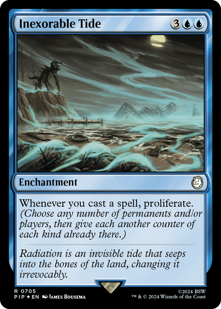 Inexorable Tide (Surge Foil) [Fallout] | Eastridge Sports Cards & Games