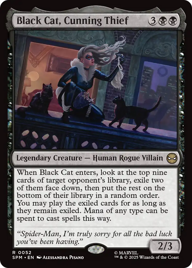 Black Cat, Cunning Thief [Marvel's Spider-Man] | Eastridge Sports Cards & Games