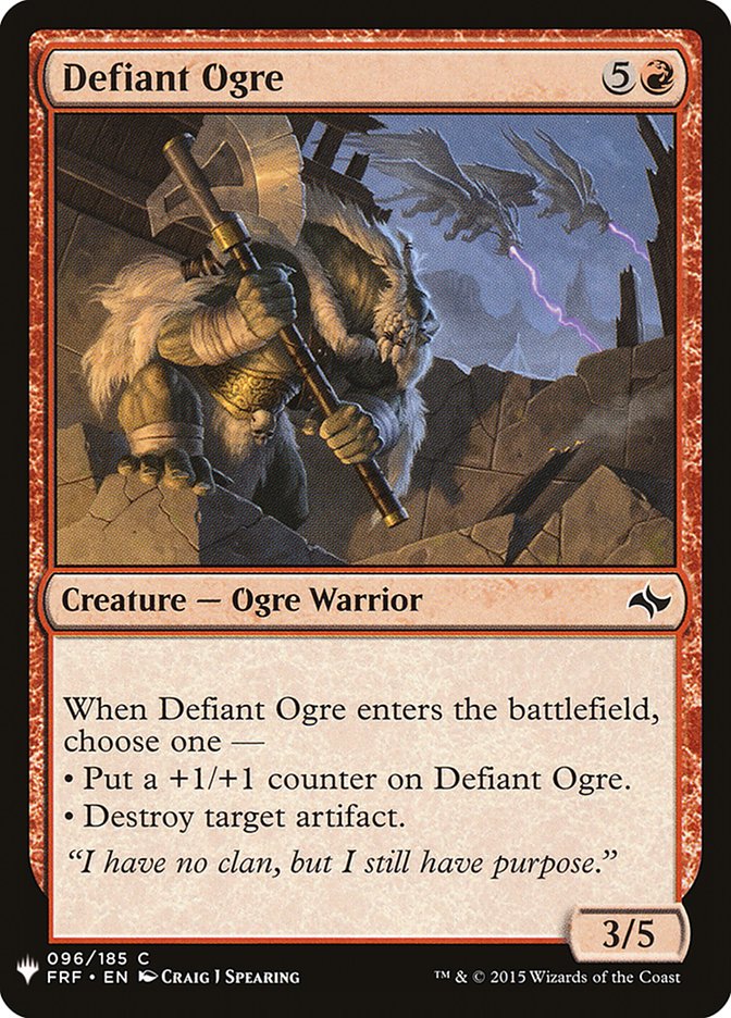 Defiant Ogre [Mystery Booster] | Eastridge Sports Cards & Games