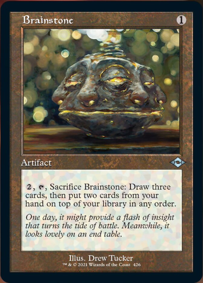 Brainstone (Retro Foil Etched) [Modern Horizons 2] | Eastridge Sports Cards & Games