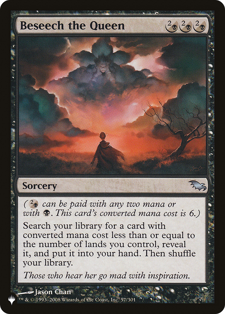 Beseech the Queen [The List] | Eastridge Sports Cards & Games