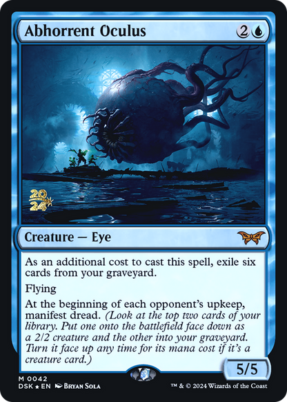 Abhorrent Oculus [Duskmourn: House of Horror Prerelease Promos]