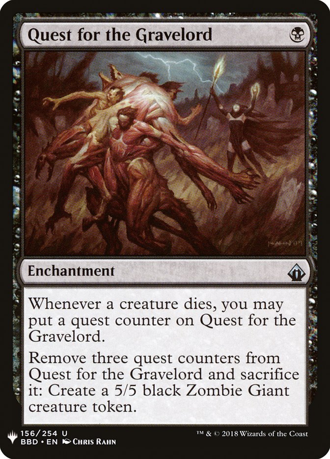 Quest for the Gravelord [Mystery Booster] | Eastridge Sports Cards & Games